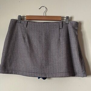 Abercrombie & Fitch Checkered Mini Skort